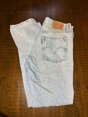 Levi's Light Blue Woman’s Wedgie Straight Jeans